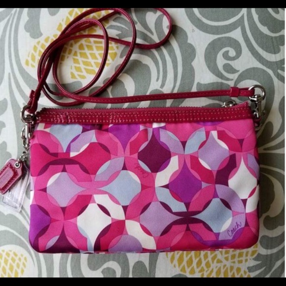 Coach poppy crossbody purse - Picture 3 of 5